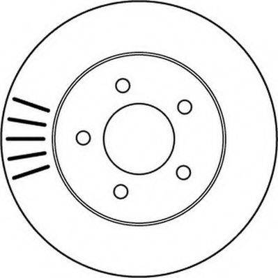 JURID 562137J гальмівний диск