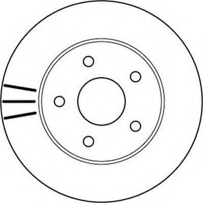 JURID 562147J гальмівний диск