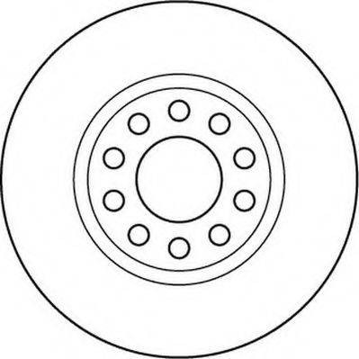 JURID 562152J гальмівний диск