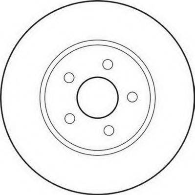 JURID 562180JC гальмівний диск