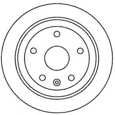 JURID 562256J гальмівний диск