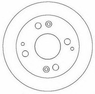 JURID 562282JC гальмівний диск