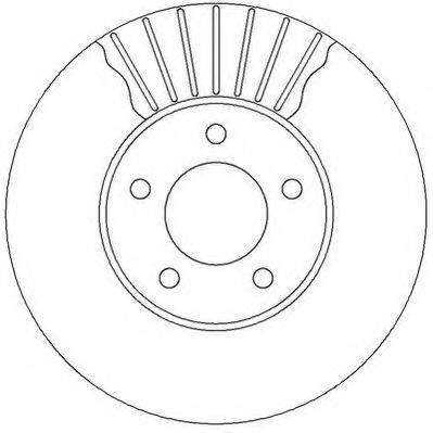 JURID 562292JC гальмівний диск