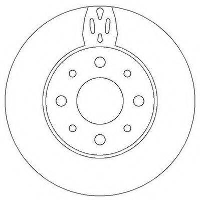 JURID 562296JC гальмівний диск