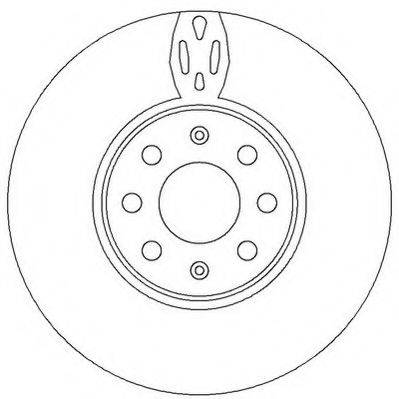JURID 562297JC гальмівний диск