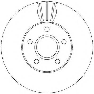 JURID 562364JC гальмівний диск