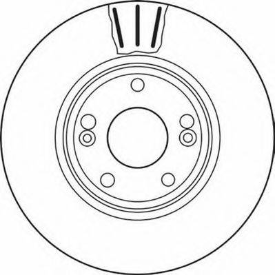 JURID 562381JC гальмівний диск