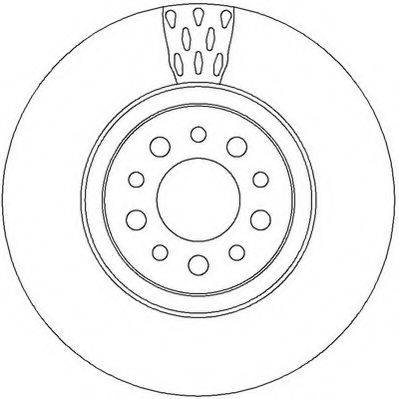 JURID 562391JC гальмівний диск