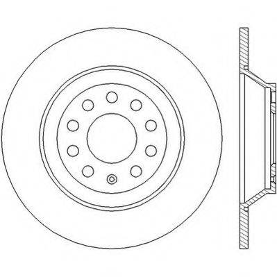 JURID 562438JC гальмівний диск
