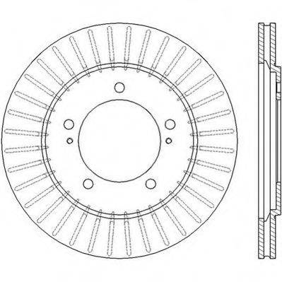 JURID 562445J гальмівний диск
