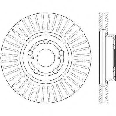JURID 562453J гальмівний диск