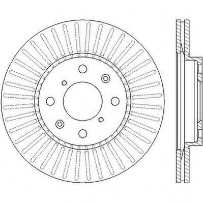 JURID 562456J гальмівний диск
