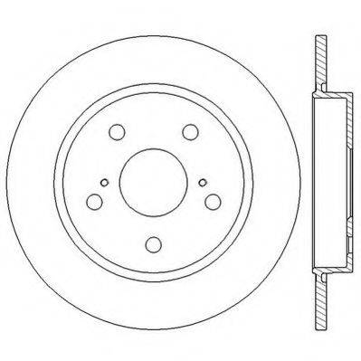 JURID 562599JC гальмівний диск