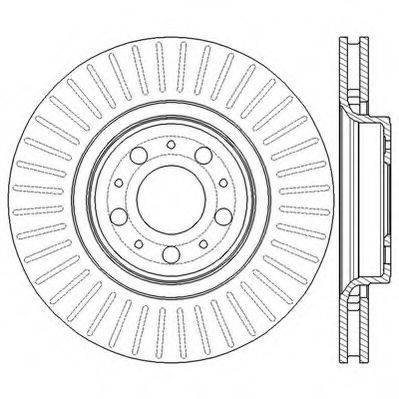JURID 562604JC гальмівний диск