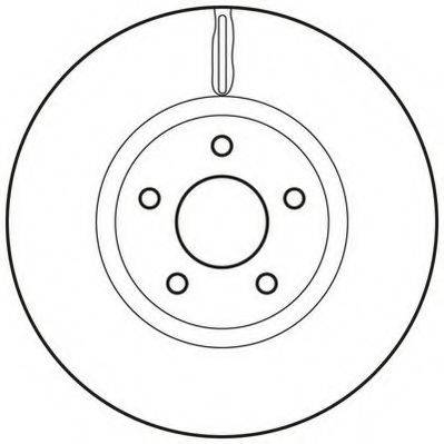 JURID 562624JC гальмівний диск