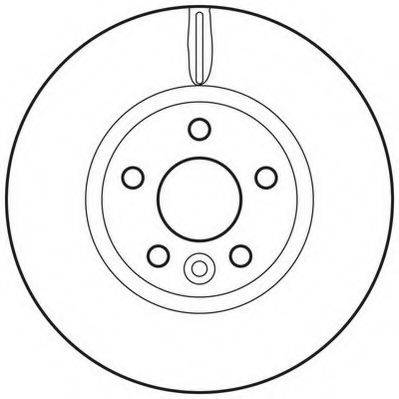 JURID 562628JC гальмівний диск
