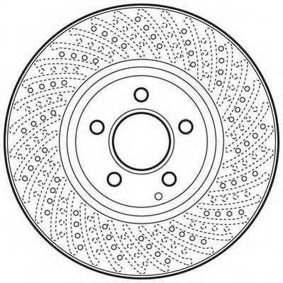 JURID 562634JC гальмівний диск