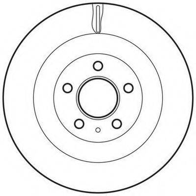JURID 562645JC гальмівний диск