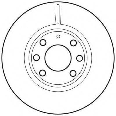 JURID 562681JC гальмівний диск