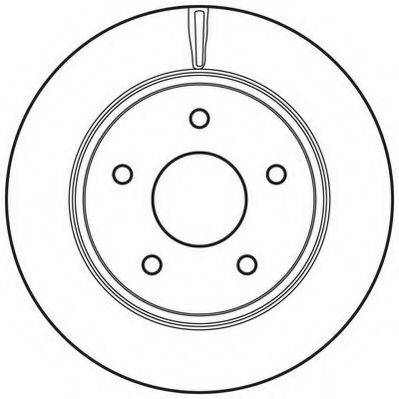 JURID 562707JC гальмівний диск