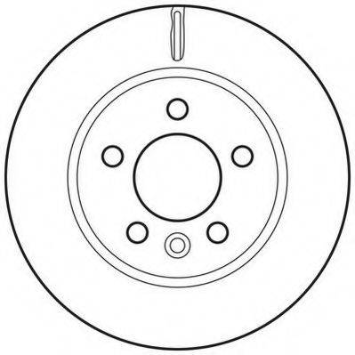 JURID 562722JC гальмівний диск