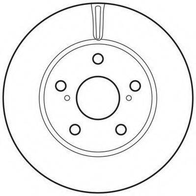 JURID 562736JC гальмівний диск