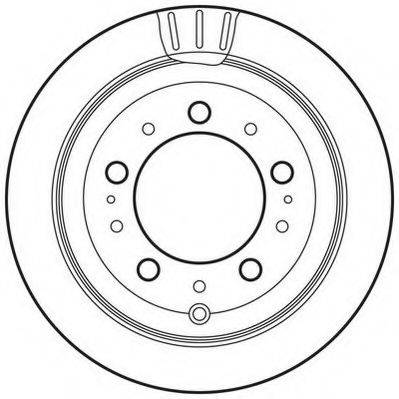 JURID 562744JC гальмівний диск