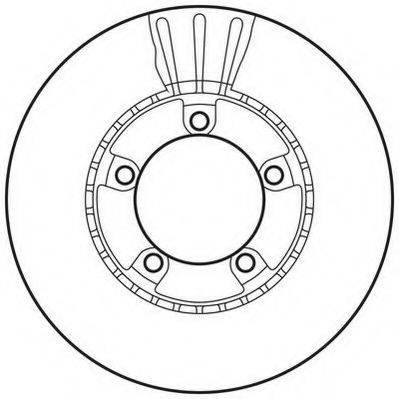 JURID 562747JC гальмівний диск