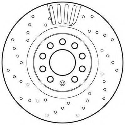 JURID 562750JC гальмівний диск