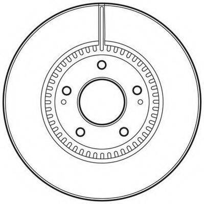 JURID 562755JC гальмівний диск