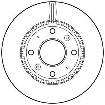 JURID 562794JC гальмівний диск