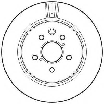 JURID 562823JC гальмівний диск