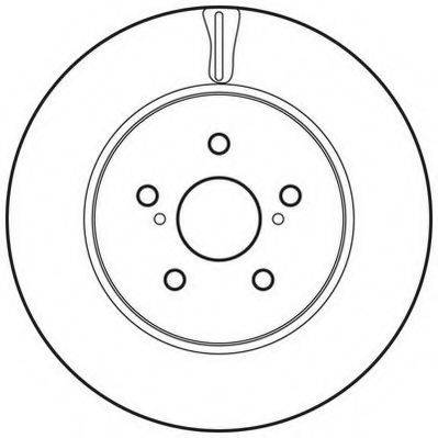 JURID 562824JC гальмівний диск