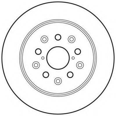 JURID 562830JC гальмівний диск