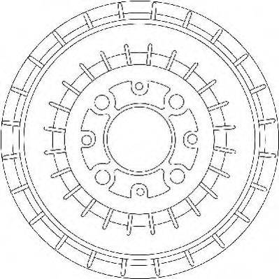JURID 329015J Гальмівний барабан
