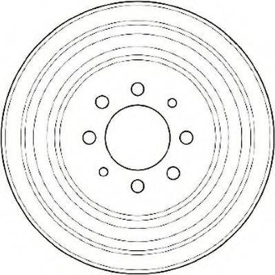 JURID 329108J Гальмівний барабан