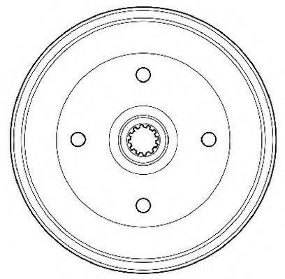 JURID 329124J Гальмівний барабан