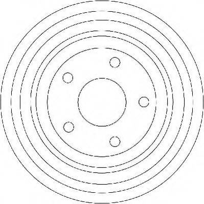 JURID 329181J Гальмівний барабан