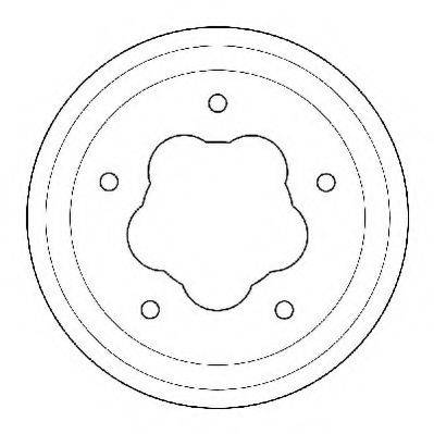 JURID 329188J Гальмівний барабан