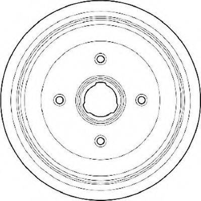 JURID 329229J Гальмівний барабан