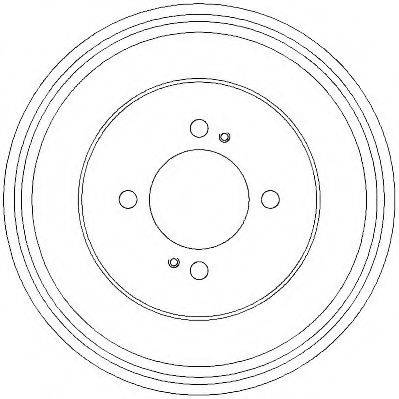 JURID 329324J Гальмівний барабан