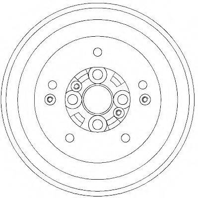 JURID 329337J Гальмівний барабан