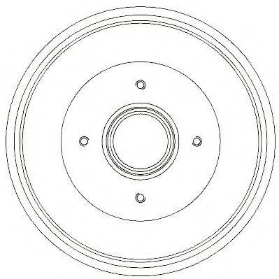 JURID 329731J Гальмівний барабан