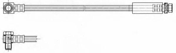 JURID 172513J Гальмівний шланг