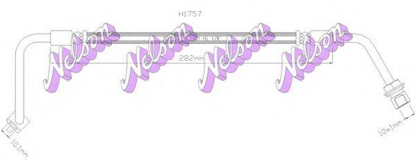 BROVEX-NELSON H1757 Гальмівний шланг