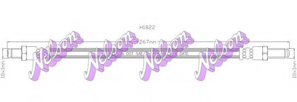 BROVEX-NELSON H1822 Гальмівний шланг
