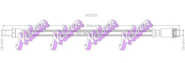 BROVEX-NELSON H3759 Гальмівний шланг