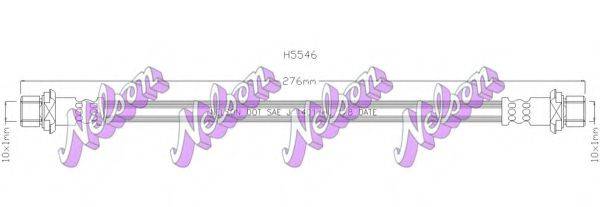 BROVEX-NELSON H5546 Гальмівний шланг