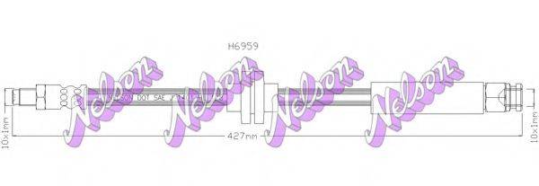BROVEX-NELSON H6959 Гальмівний шланг