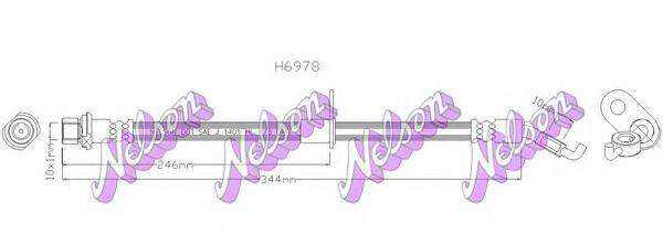 BROVEX-NELSON H6978 Гальмівний шланг